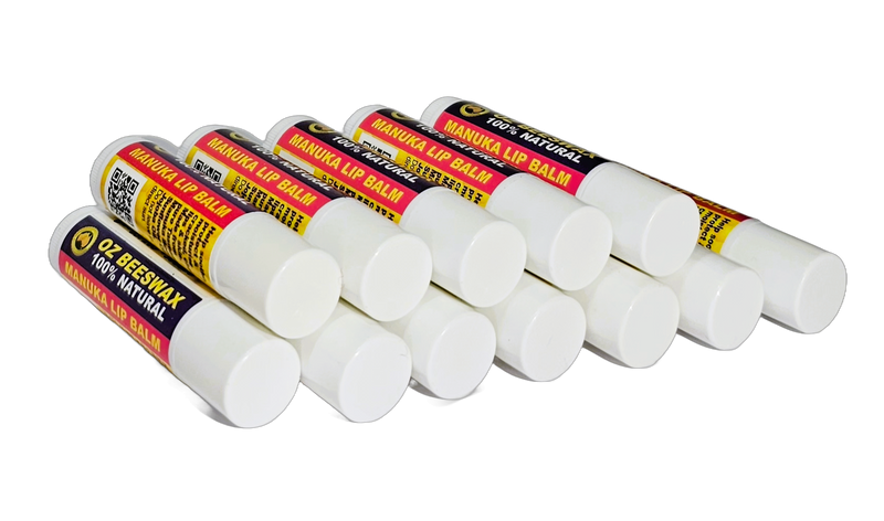 Manuka Beeswax Lip Balm 12 Pack Bulk Buy