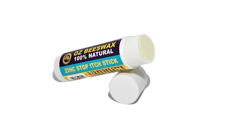 Zinc Stop Itch Stick Lip Bam Protector With Lemongrass 6 Pack