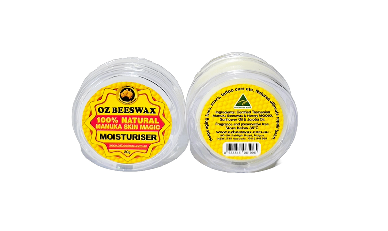 Manuka Honey Beeswax Cream From Tasmania 20g