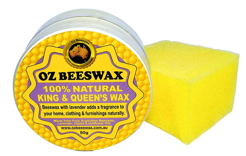 100% Natural Leather & Timber Polish With Lavender