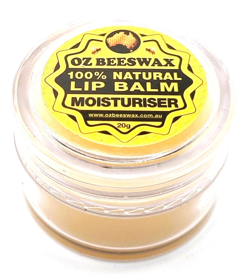 100% Natural Honey Beeswax Lip Balm