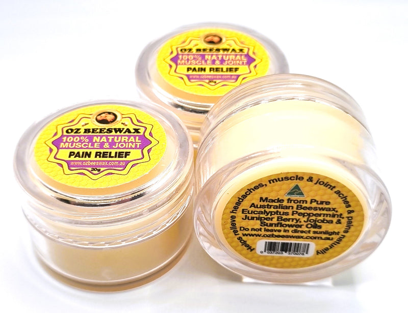 Beeswax Muscle & Joint Balm 3 Pack Sm